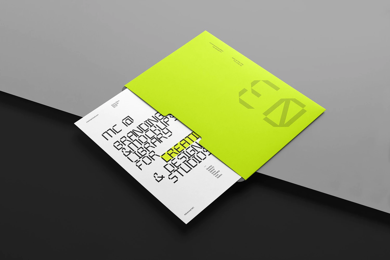 3303 21款名片信封信纸文具品牌vi应用设计作品贴图ps样机素材展示效果 Core Branding Mockup Kit