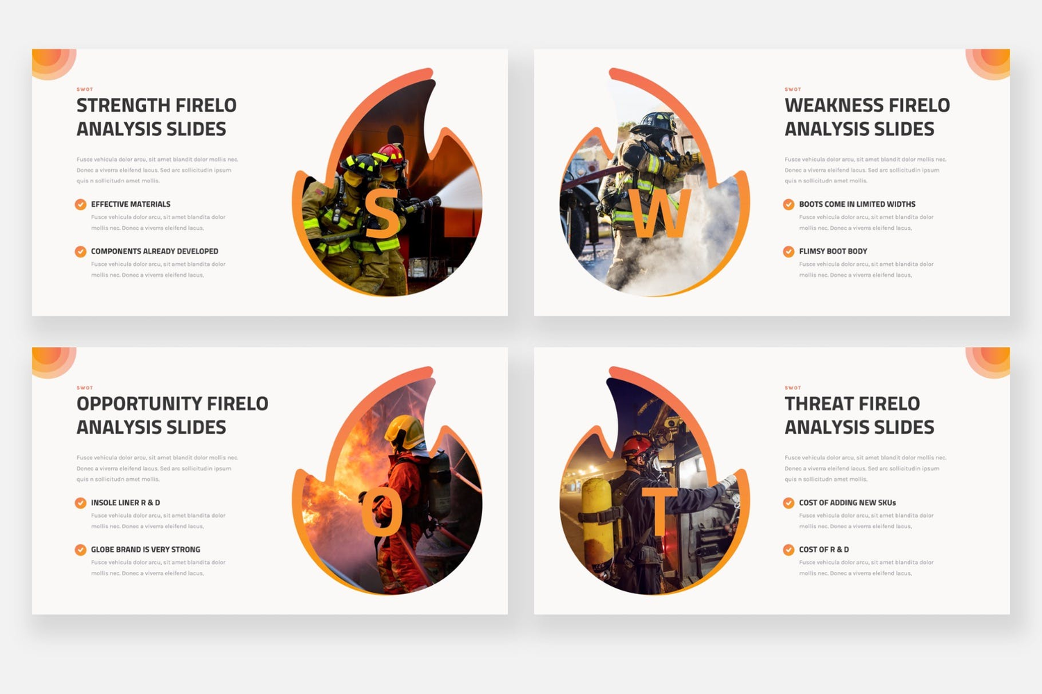 3376 消防官兵年终工作汇报演讲Keynote模板 FIRELO – Fire Department Keynote Template