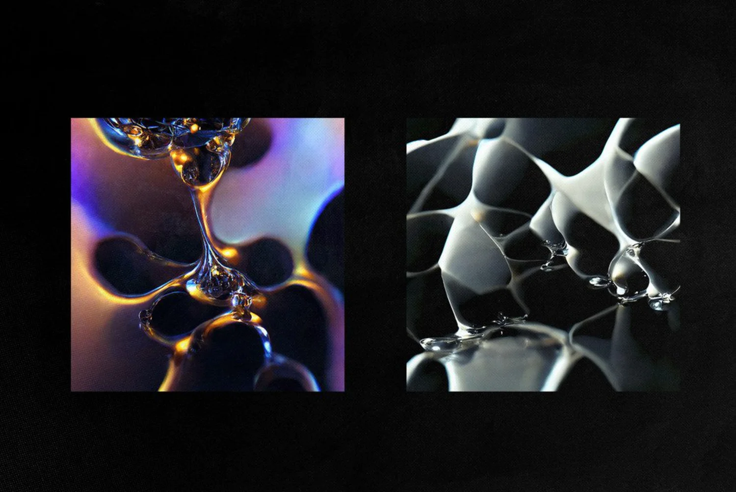 3485 103款4K高清艺术抽象未来梦幻科幻液体水晶玻璃海报背景图片素材 Imagine Abstract image Pack