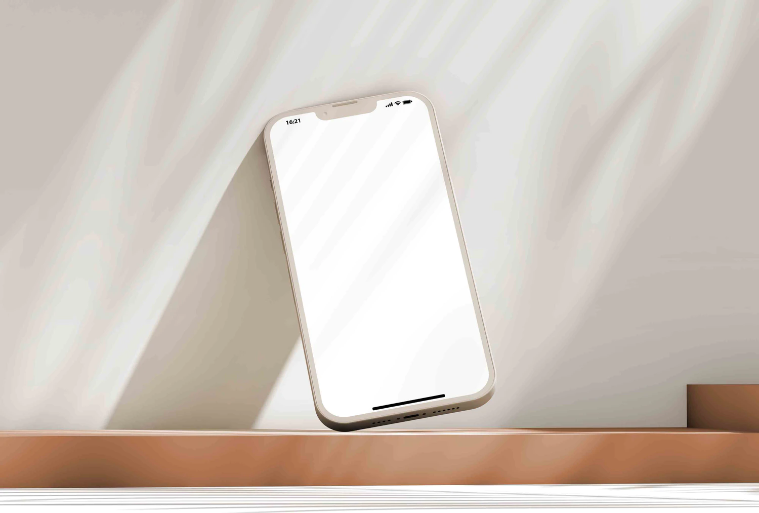 3505 6款单色苹果手机UI界面设计PSD样机 iPhone 13 Mockups