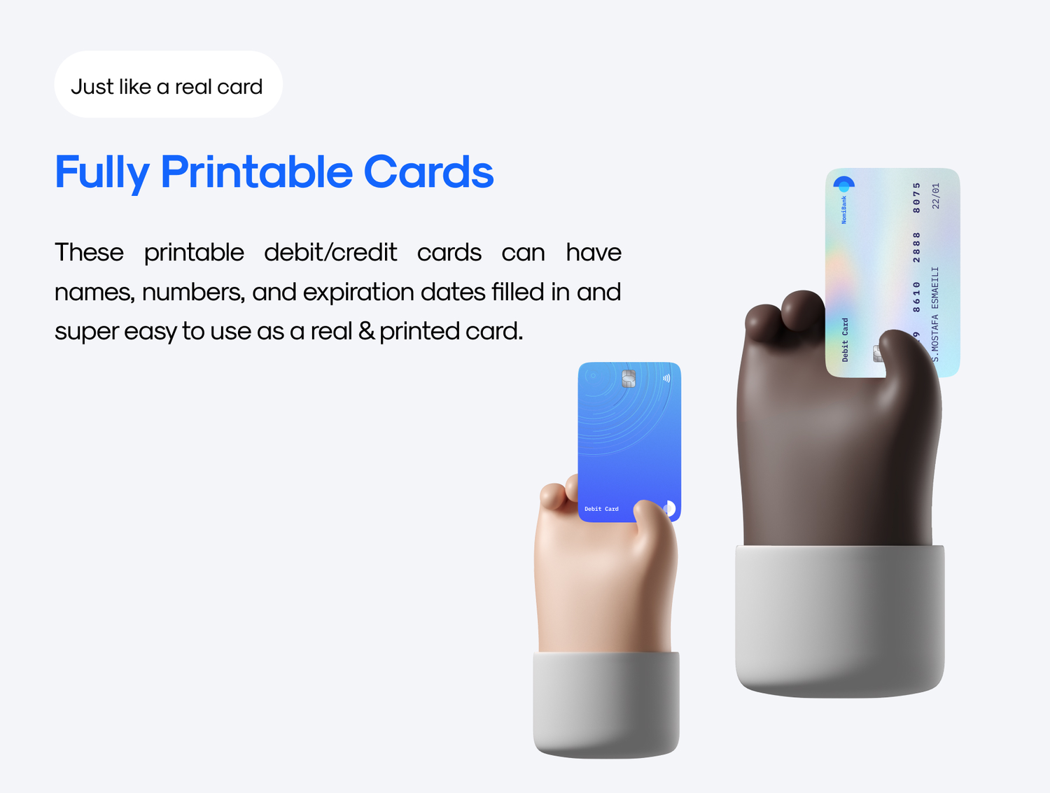3557 200张高质量银行卡设计元素插画图片 Nomi Card