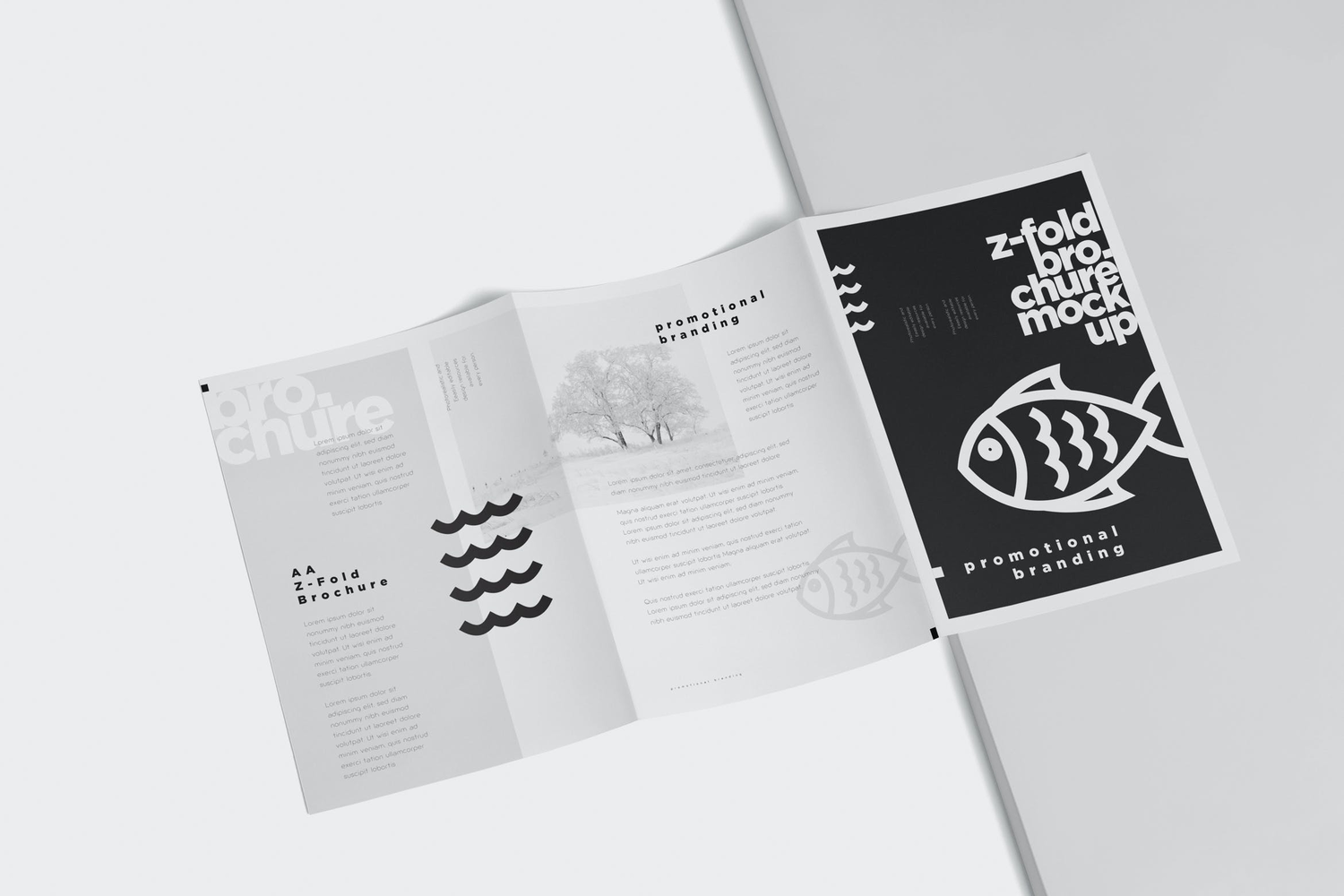 3610 5 A4 PSD Z Fold Brochure Mockup Din A4 A5 A6 Size 3610 5 A4 PSD Z Fold Brochure Mockup Din A4 A5 A6 Size