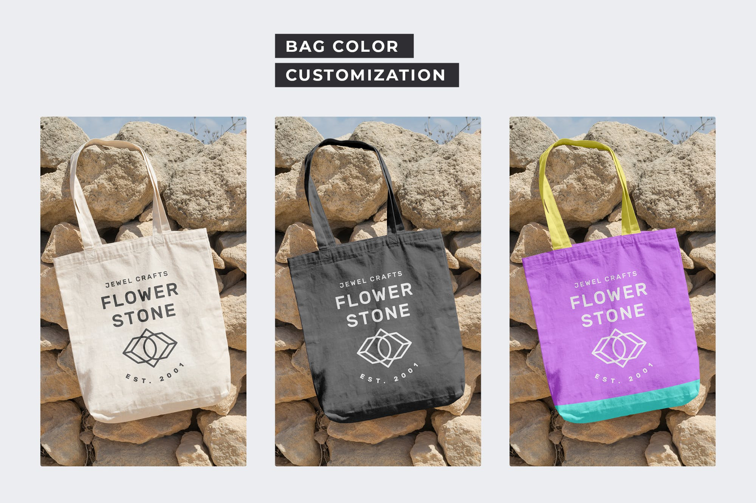 3627 10款海边旅游场景文创产品帆布手提袋设计PS样机 Canvas Tote Bag Mockups Pack Vol. 3