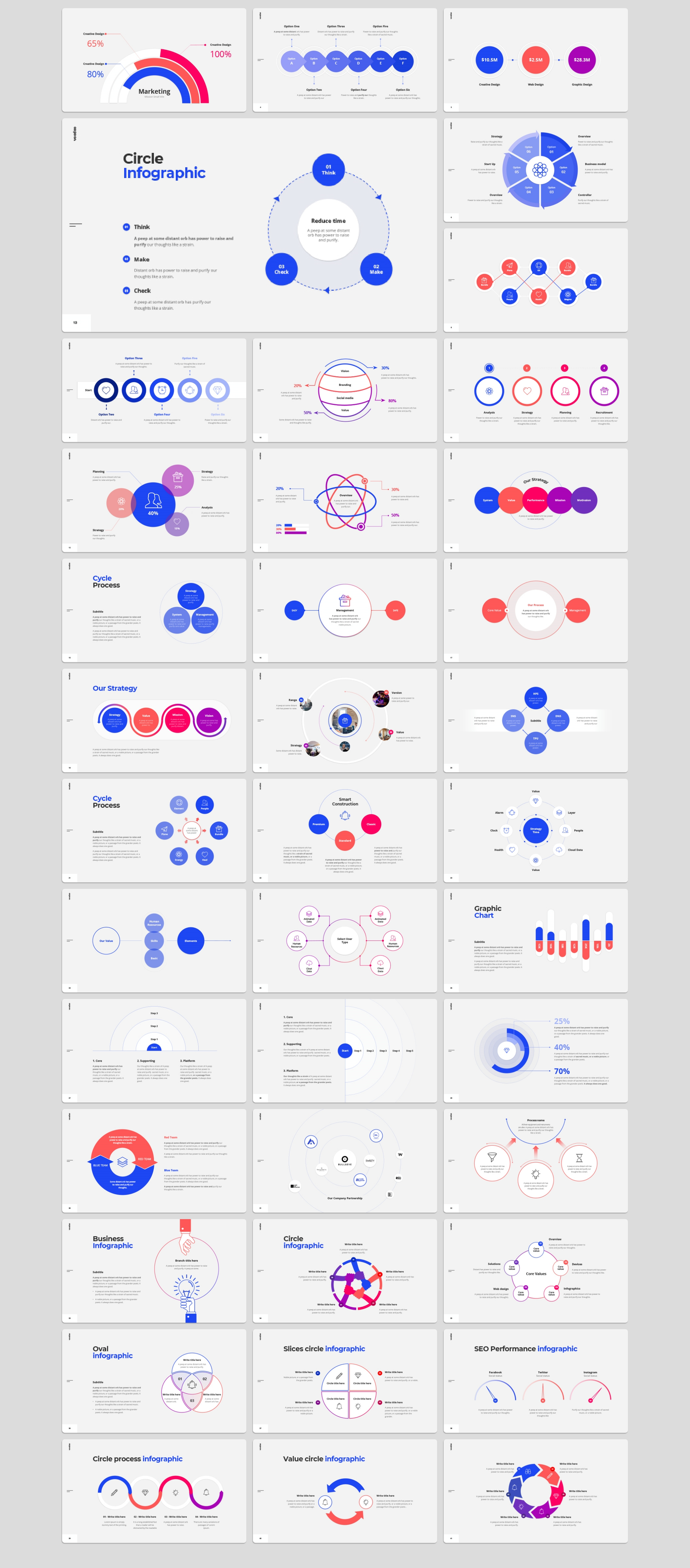 3641 工作汇报信息图表ppt+Keynote模板年终总结商务演示文稿下载 Voodoo Templates