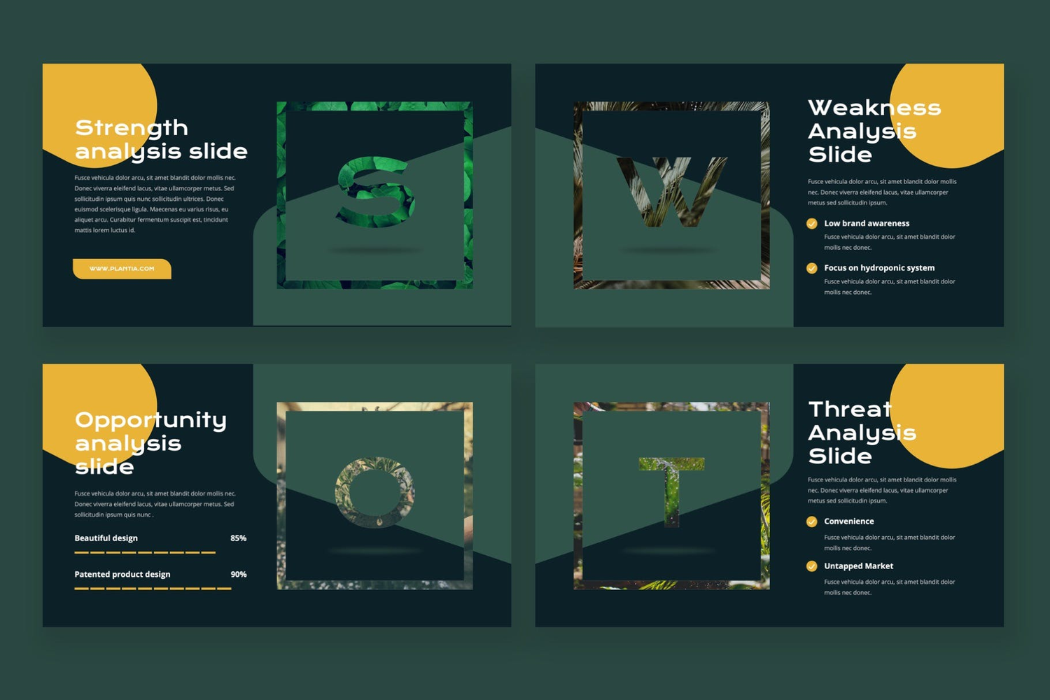 3689 农业园林园艺公司年终总结商业计划Keynote模板 Plantia – Landscaping & Gardening Keynote Template