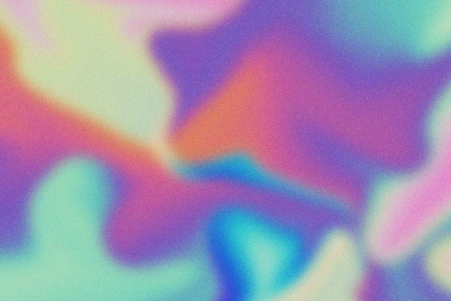 3725 5款艺术抽象弥散光颗粒噪点迷幻模糊渐变海报背景底纹图片素材 Grainy Holographic Backgrounds
