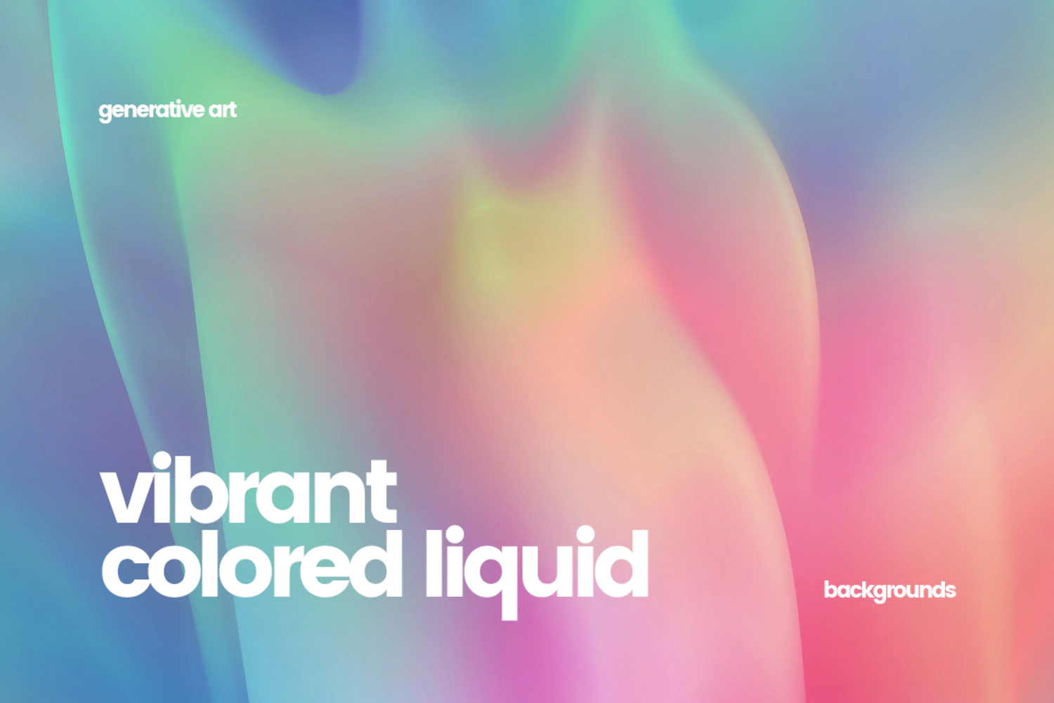 3732 10款彩虹全息渐变背景图片素材下载 Iridescent Holographic Backgrounds