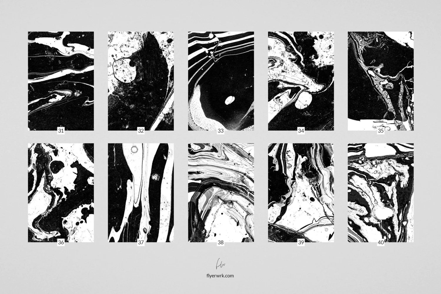 3747 50款高清抽象大理石液体海报设计底纹背景图片素材 Marmor – 50 Abstract Marble textures