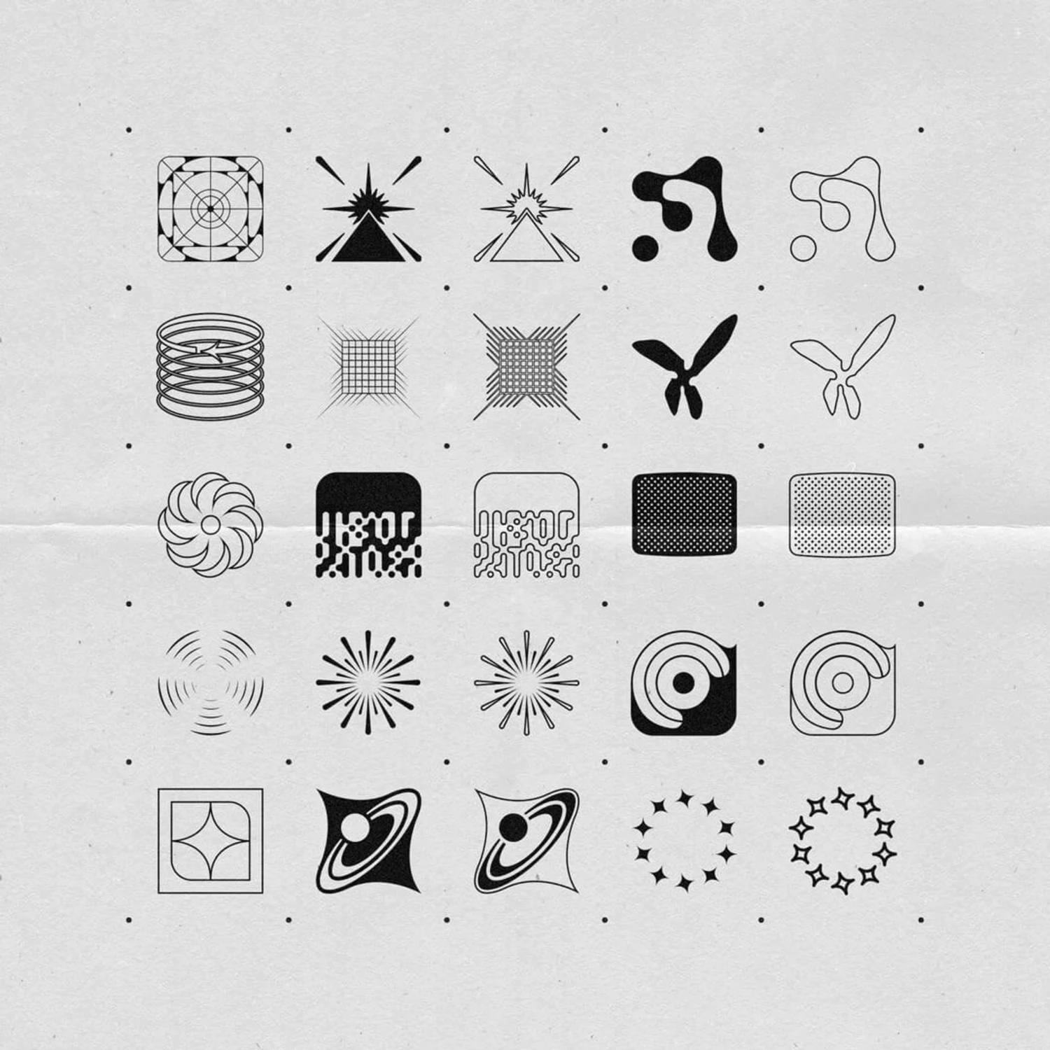 3784 100款未来科幻机能标识logo图标设计矢量图形素材包 Studio Innate – Icons @GOOODME.COM