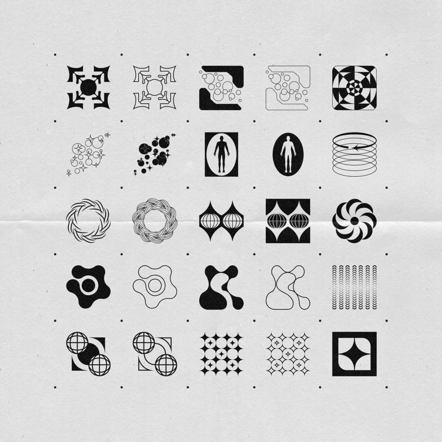 3784 100款未来科幻机能标识logo图标设计矢量图形素材包 Studio Innate – Icons @GOOODME.COM