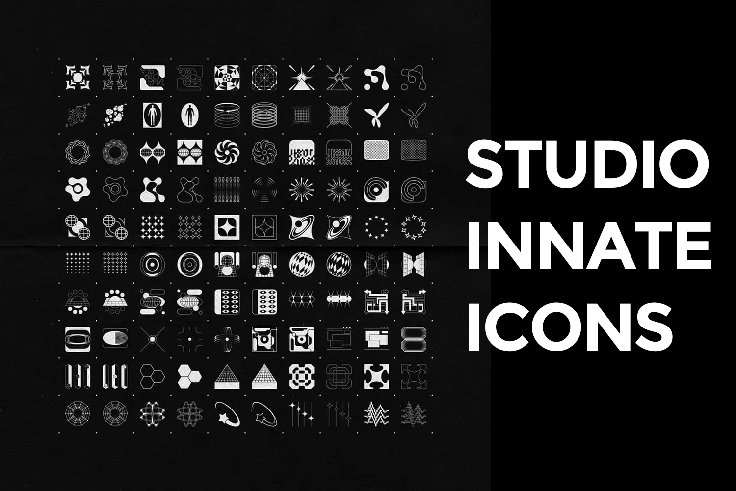 3784 100款未来科幻机能标识logo图标设计矢量图形素材包 Studio Innate – Icons @GOOODME.COM