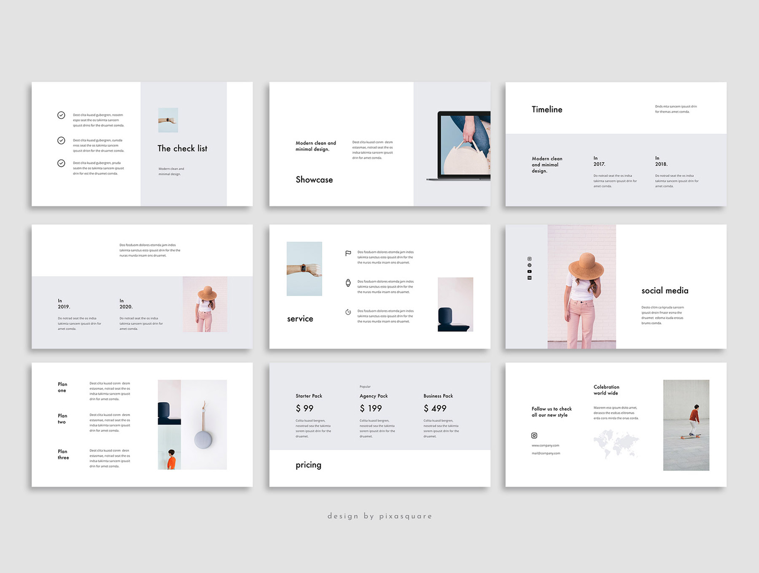 3819 时尚简洁活力人物团队公司介绍创意作品集Keynote模板 FORM – Keynote Stylish Template FORM – Keynote Stylish Template