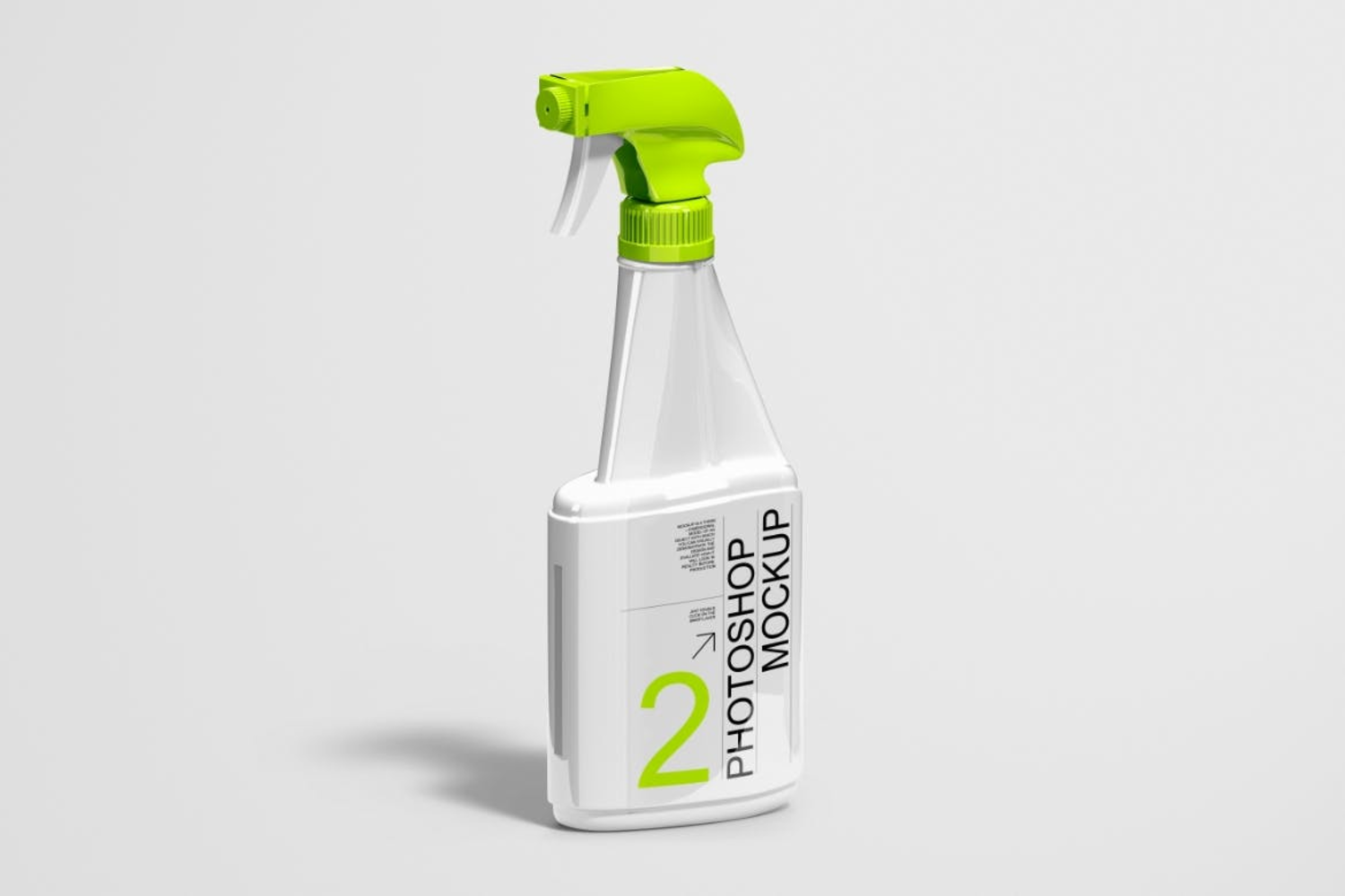 3835 3款去污清洁剂分装喷雾瓶产品包装设计贴图ps样机素材展示效果图 Spray Bottle Mockup SetGOOODME.COM