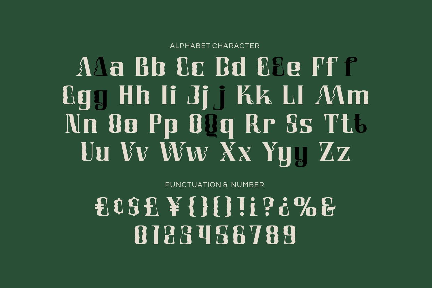3946 Tasy Tuwek创意时尚趣味文创潮牌艺术海报装饰标题衬线英文字体包 Tasy Tuwek – Beautiful Serif Fonts@GOOODME.COM