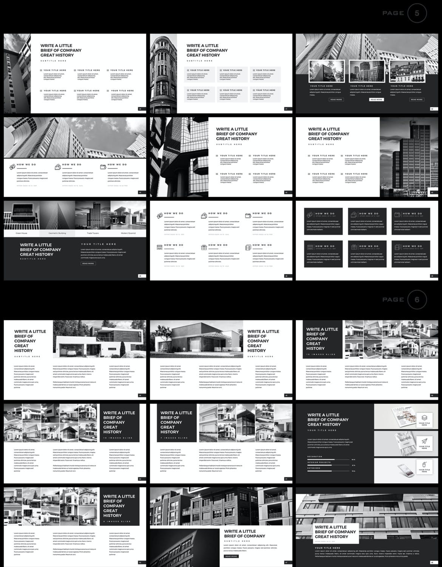 4069 深色多用途项目总结年终总结汇报商业演讲Keynote模板 Brand Keynote Template@GOOODME.COM