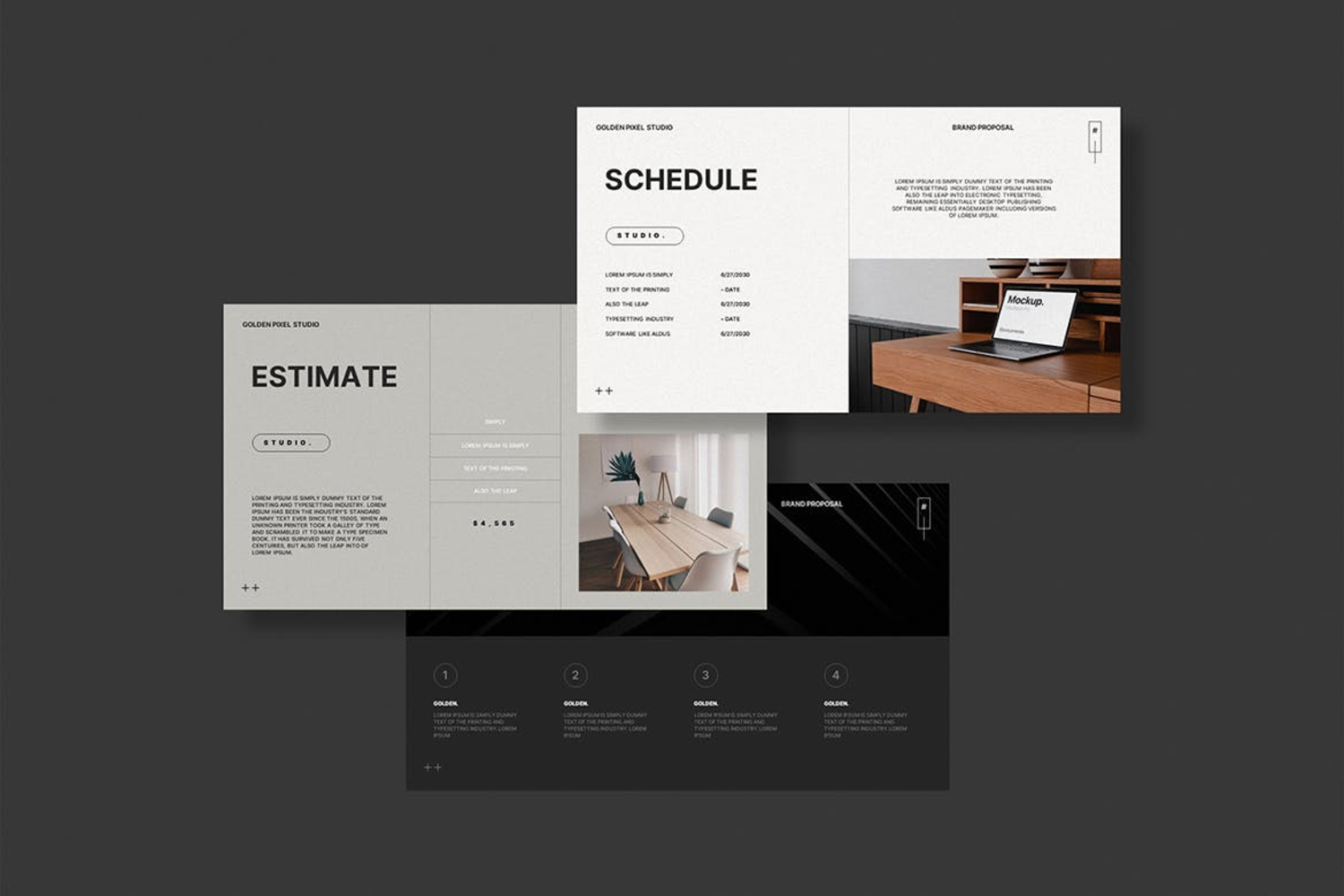 4113 简洁大气多用途商务推广产品目录介绍PPT+Keynote模板Brand Proposal Keynote Template@GOOODME.COM