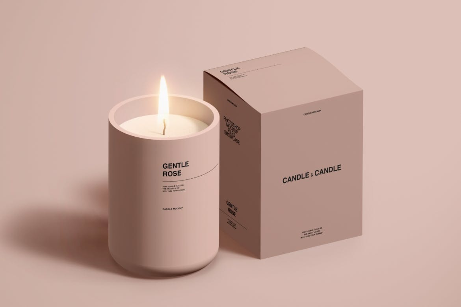 4204 3款蜡烛香薰包装设计PS样机 Candle and Box Mockup Set@GOOODME.COM