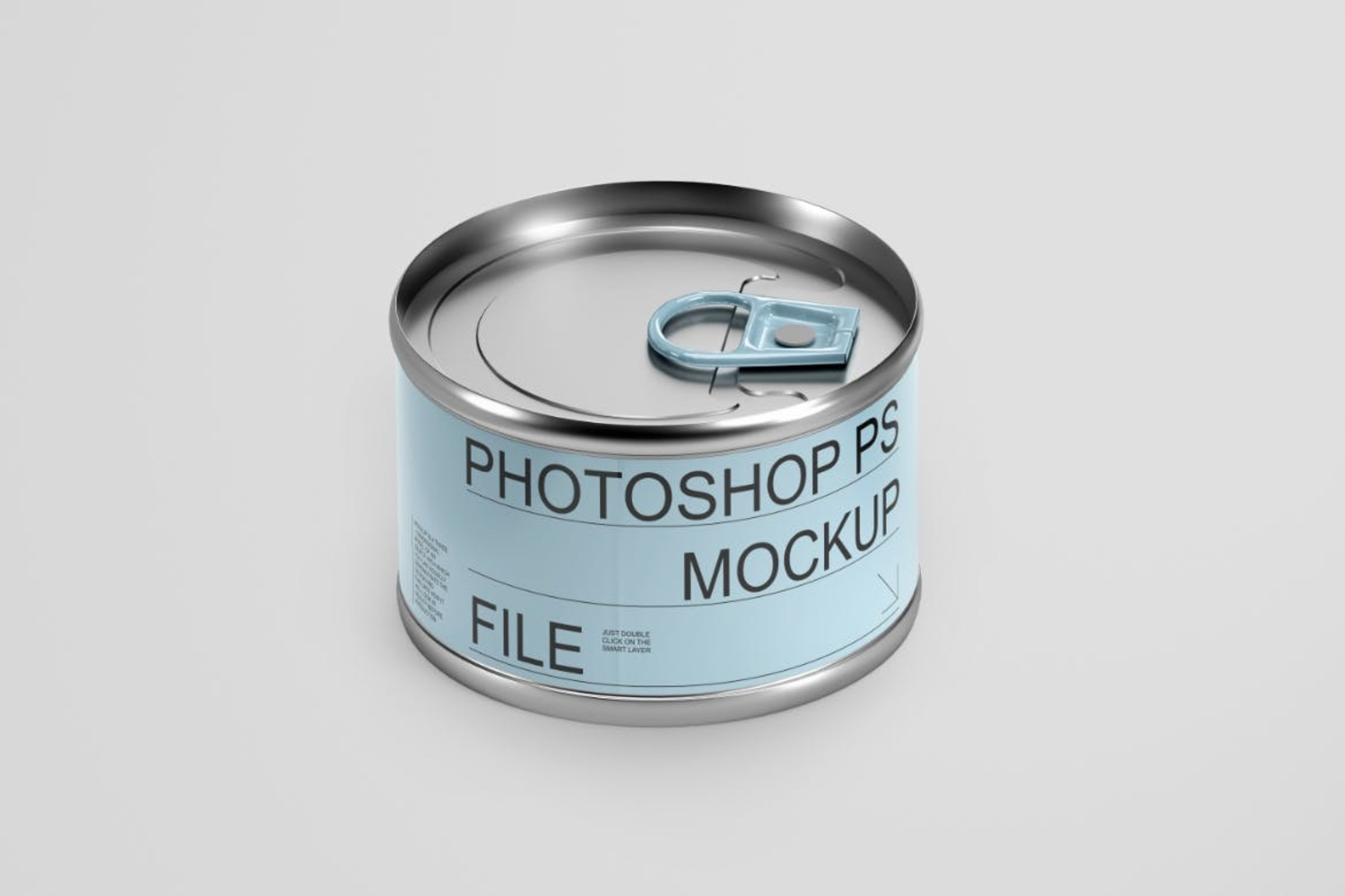 4206 3款金属锡食品罐铝罐标签设计ps包装样机mockup设计素材Food Tin Can Mockup Set1@GOOODME.COM