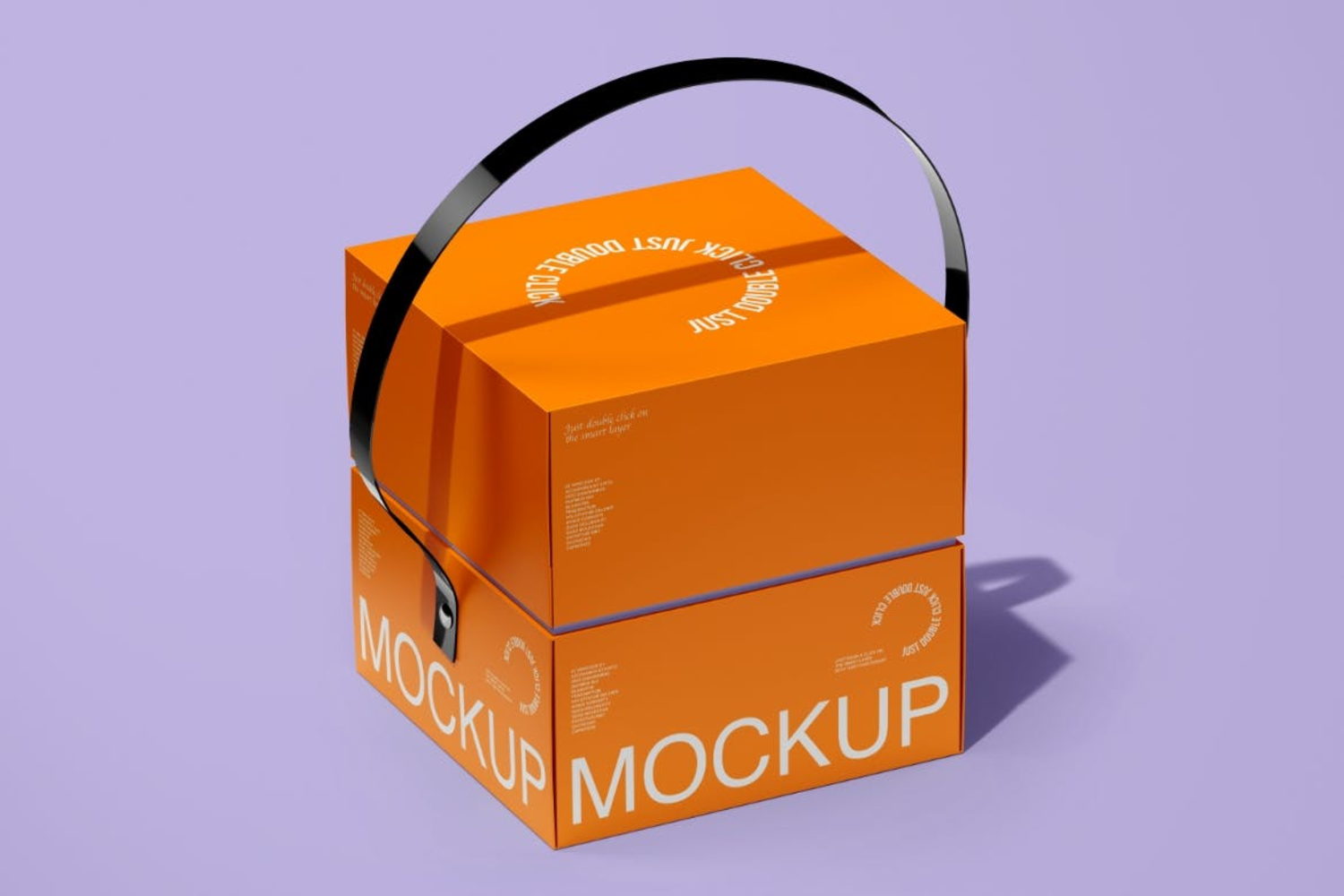 4220 2款质感包装纸盒快递盒礼品盒打包盒天地盒PS样机Paper Box Mockup Set2@GOOODME.COM