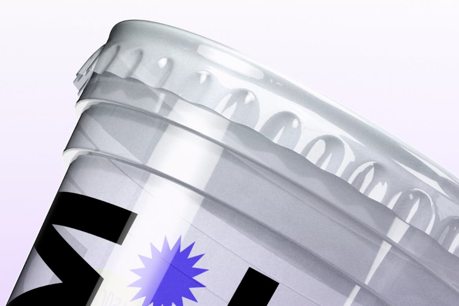 4232 极简质感透明塑料咖啡杯饮料杯外卖杯品牌设计展示PSD包装样机Transparent Plastic Cup Mockup@GOOODME.COM