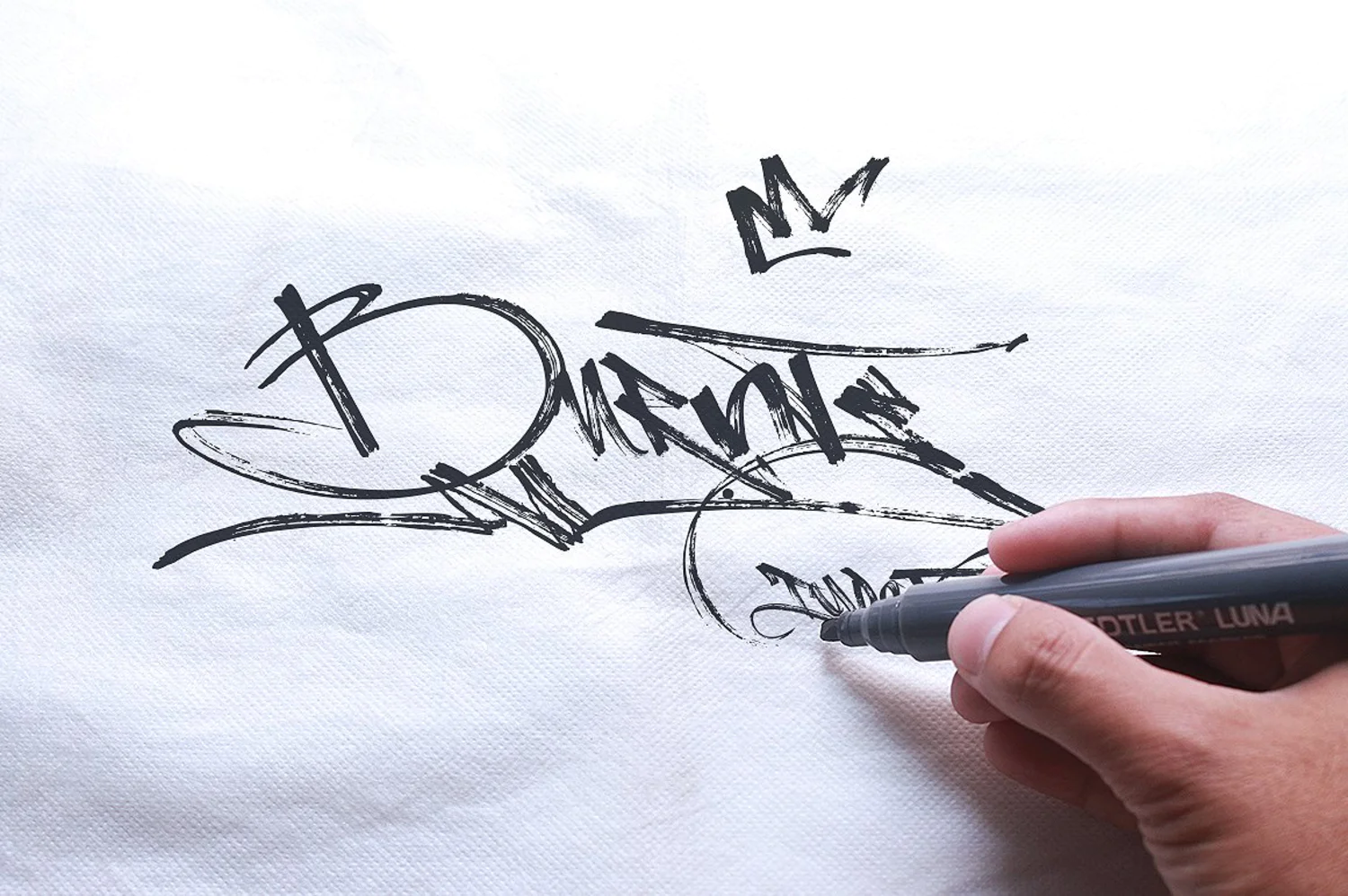 4267 创意涂鸦手写艺术英文字体 Burnts Marker -Tagging Style@GOOODME.COM