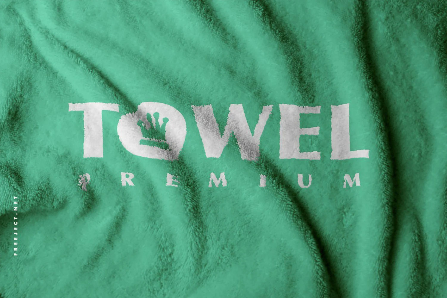 4293 长绒棉毛巾浴巾面巾Logo印花图案设计贴图Ps样机素材细节展示效果 Towel Mockup & Texture Template@GOOODME.COM