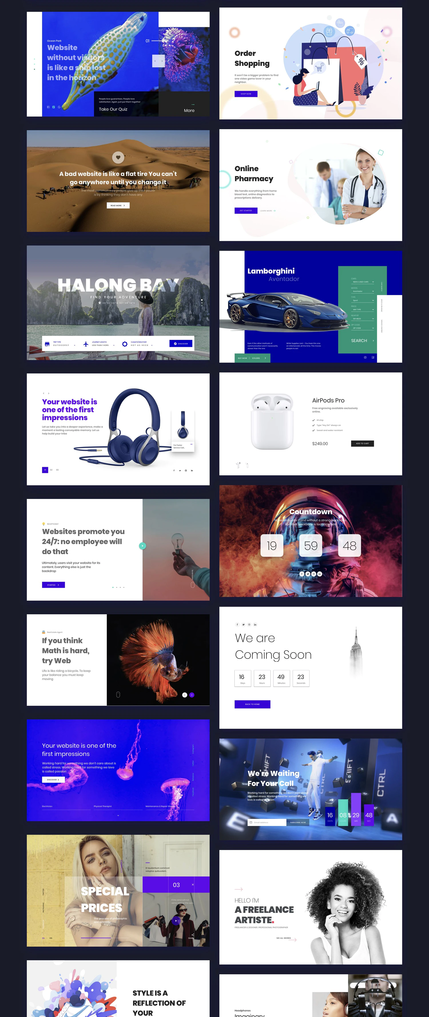 4356 数字艺术NFT平台官网UI设计多功能模板 Ataman Web UI Kit Templates For Website  V1 0@GOOODME.COM