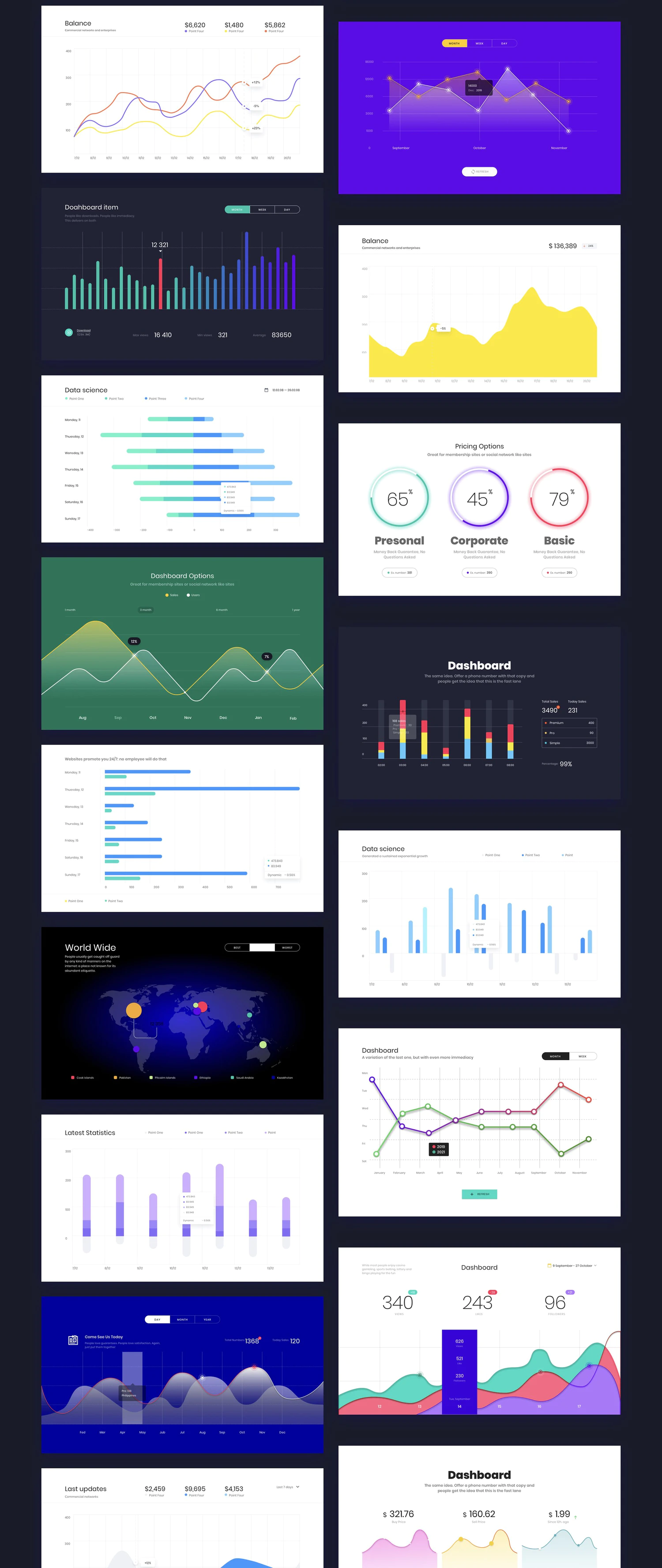 4356 数字艺术NFT平台官网UI设计多功能模板 Ataman Web UI Kit Templates For Website  V1 0@GOOODME.COM