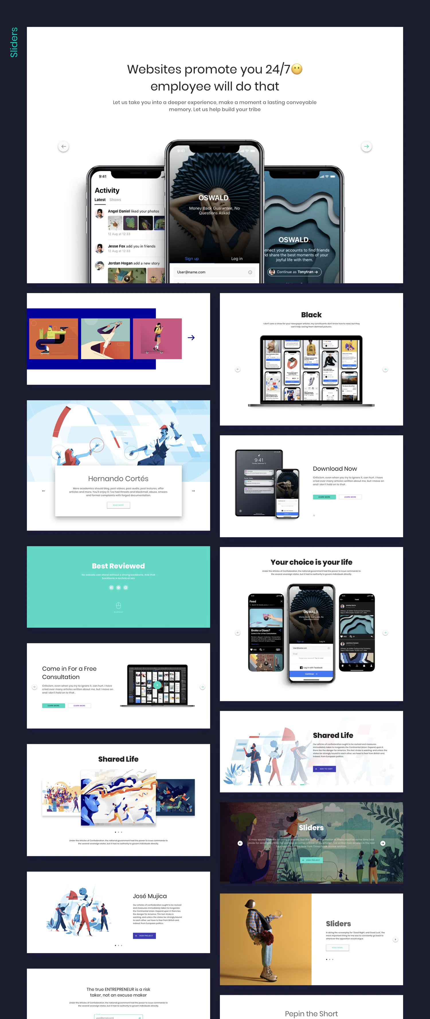 4356 数字艺术NFT平台官网UI设计多功能模板 Ataman Web UI Kit Templates For Website  V1 0@GOOODME.COM