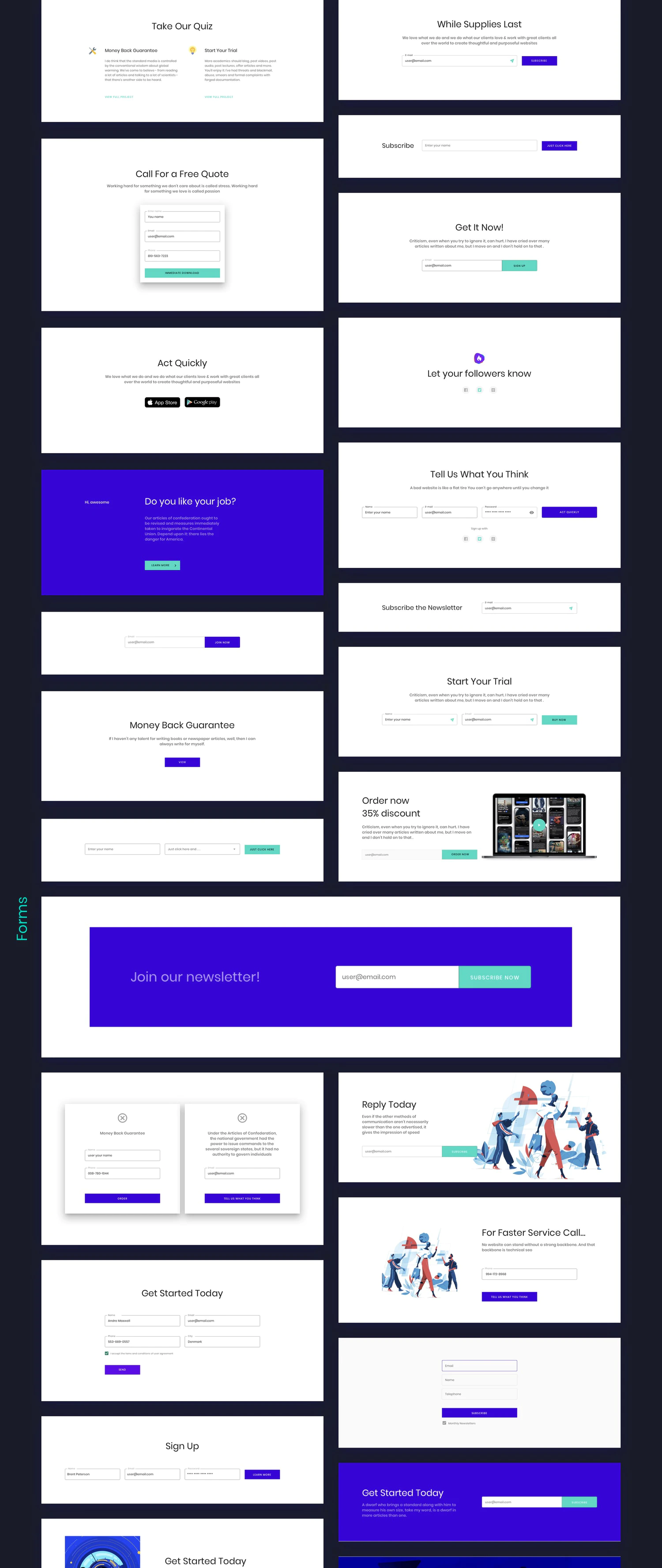 4356 数字艺术NFT平台官网UI设计多功能模板 Ataman Web UI Kit Templates For Website  V1 0@GOOODME.COM