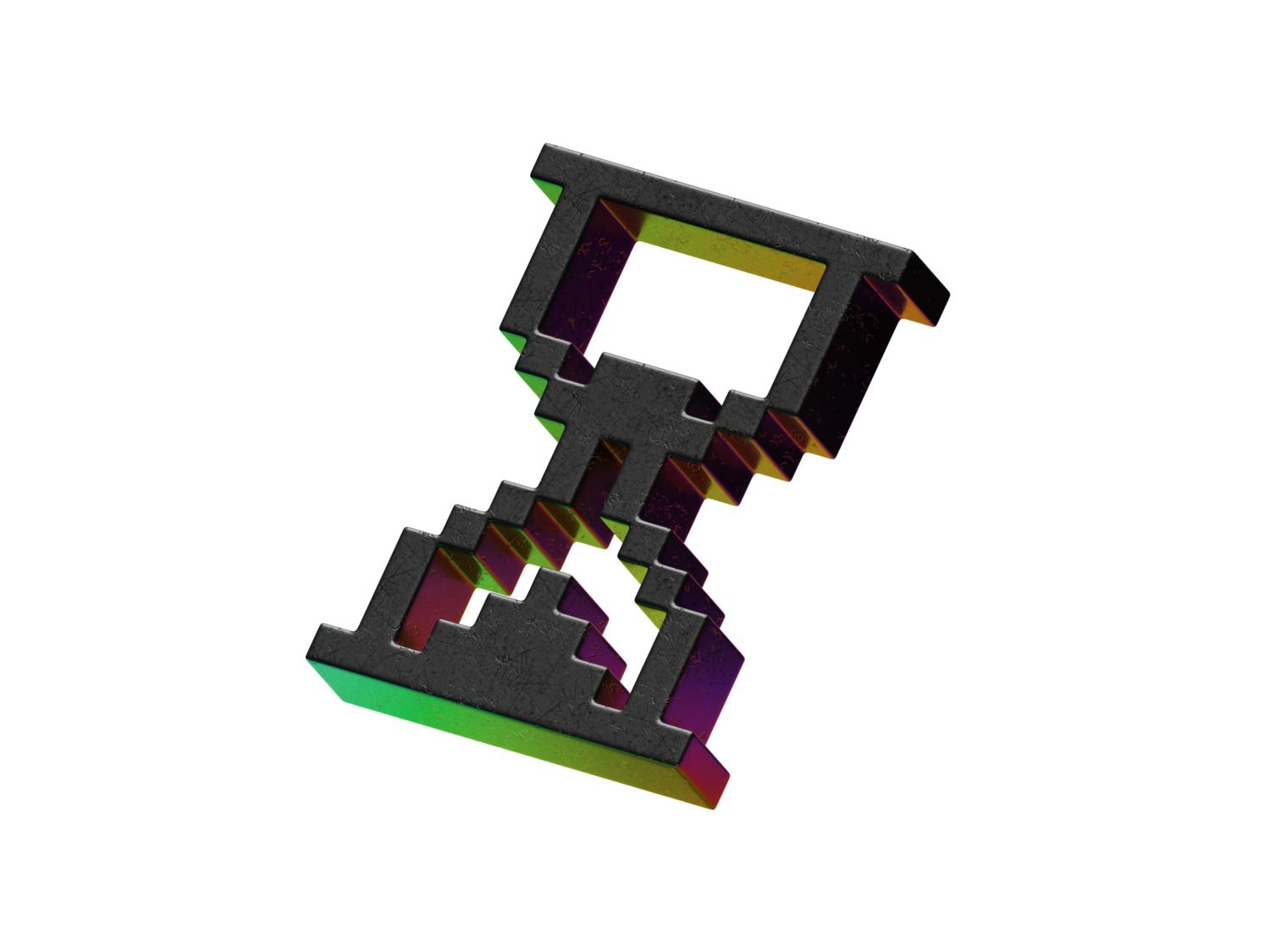 4377 重金属风Y2K主题抽象图形元素3D Blender模型素材包 3D Y2K Icons@GOOODME.COM