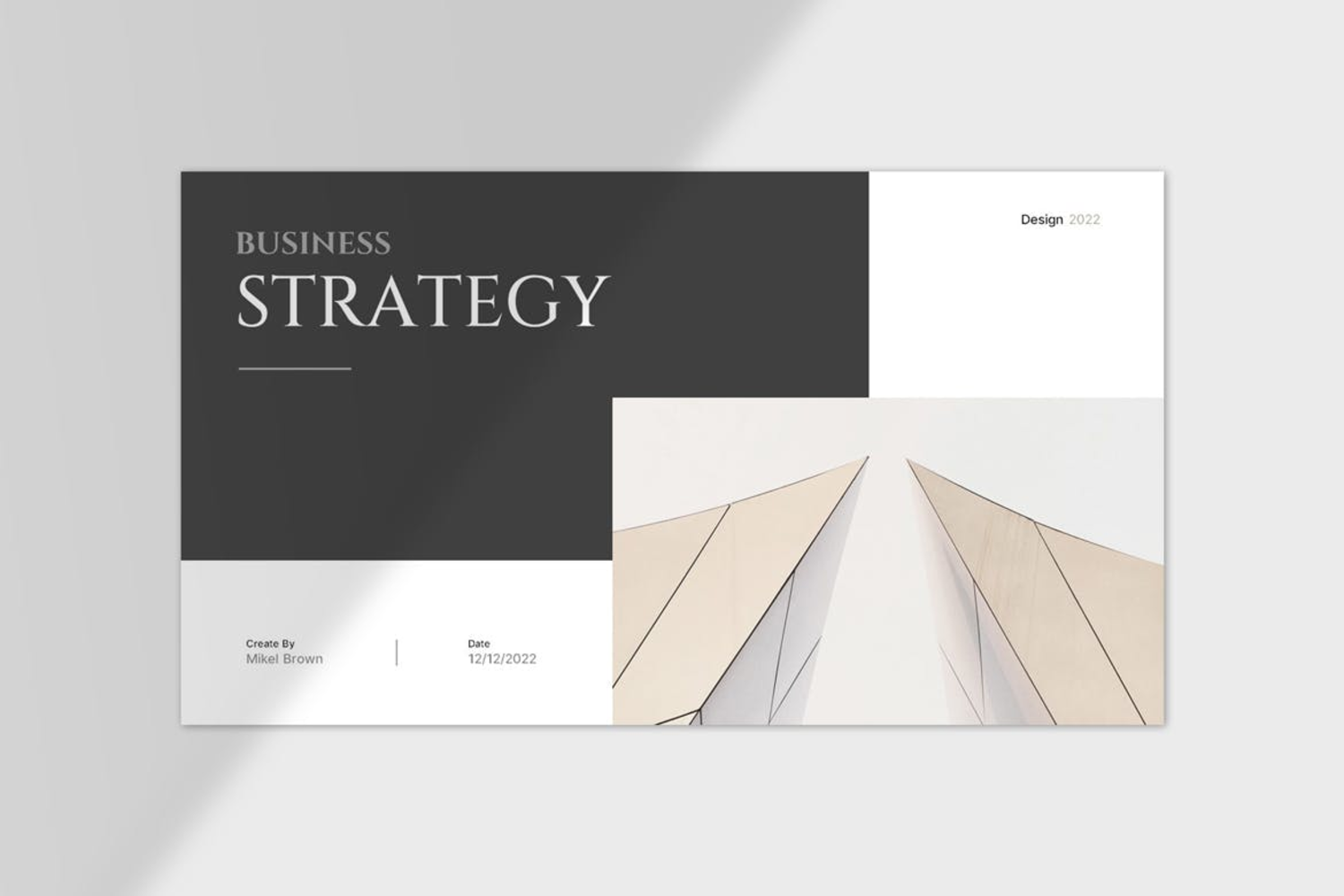 4566 28页简约时尚通用品牌推广商业战略计划书提案总结汇报ppt模版 Business Strategy Presentation@GOOODME.COM