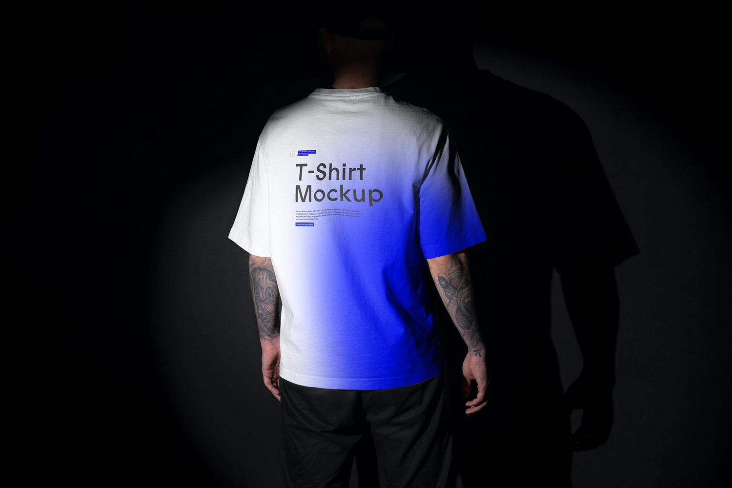 4625 4款男士T恤场景展示PS样机合集 T-Shirt Mockups@GOOODME.COM