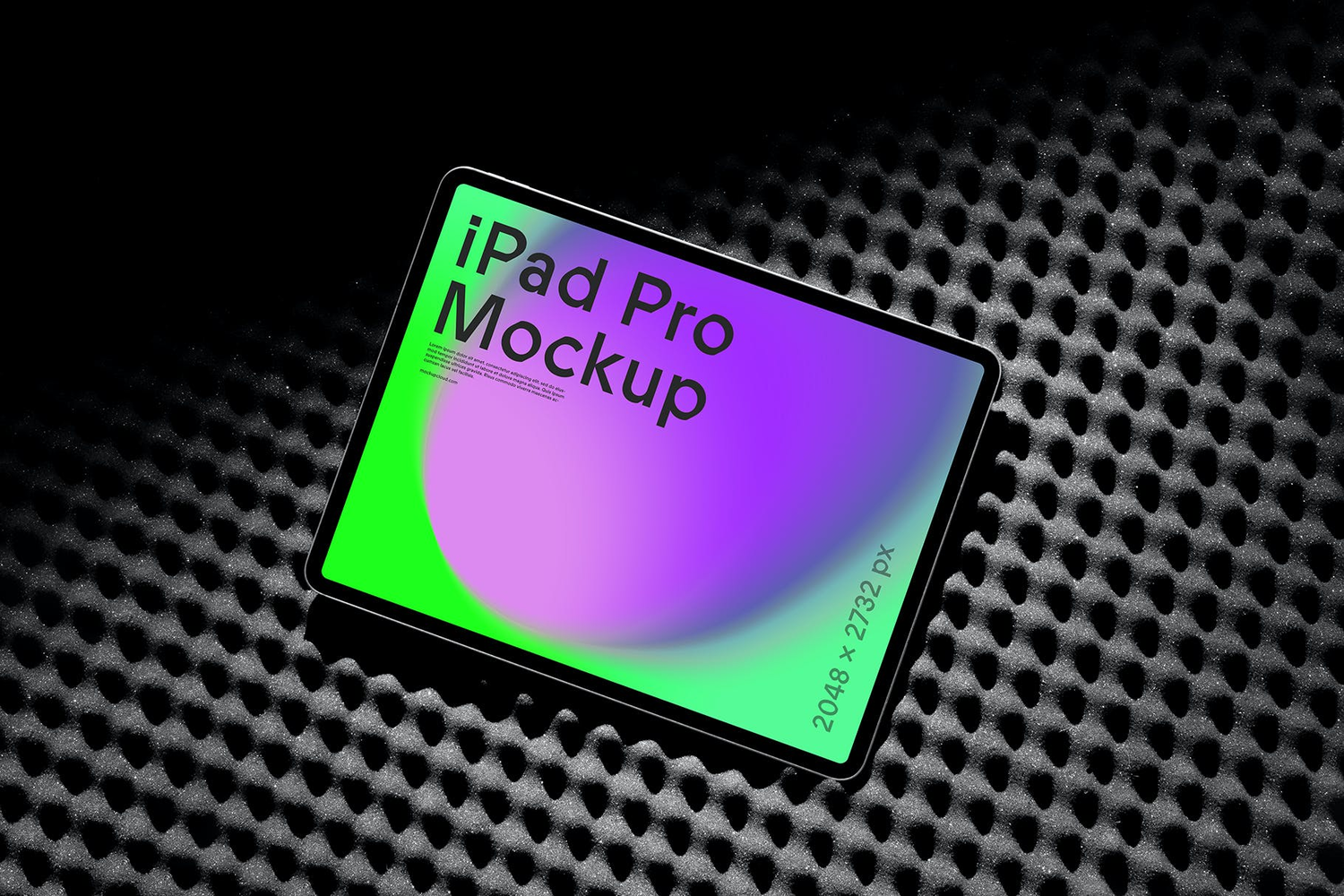 4630 5款平板电脑屏幕UI设计作品集展示PSD样机 iPad Tablet Mockups @GOOODME.COM