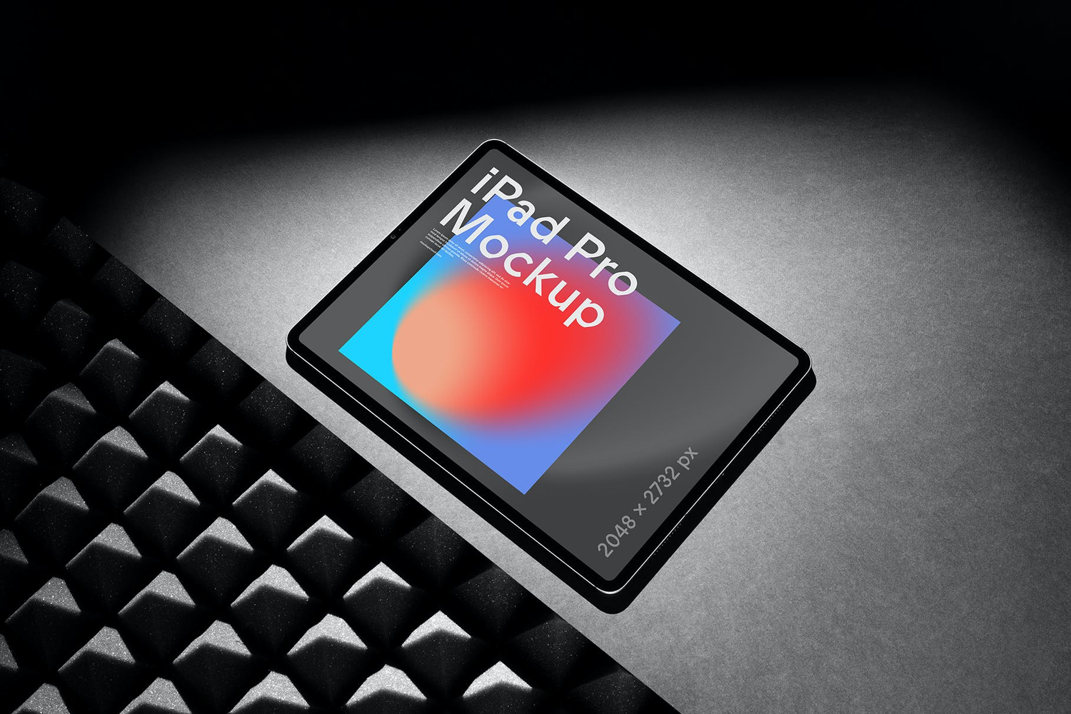 4630 5款平板电脑屏幕UI设计作品集展示PSD样机 iPad Tablet Mockups @GOOODME.COM