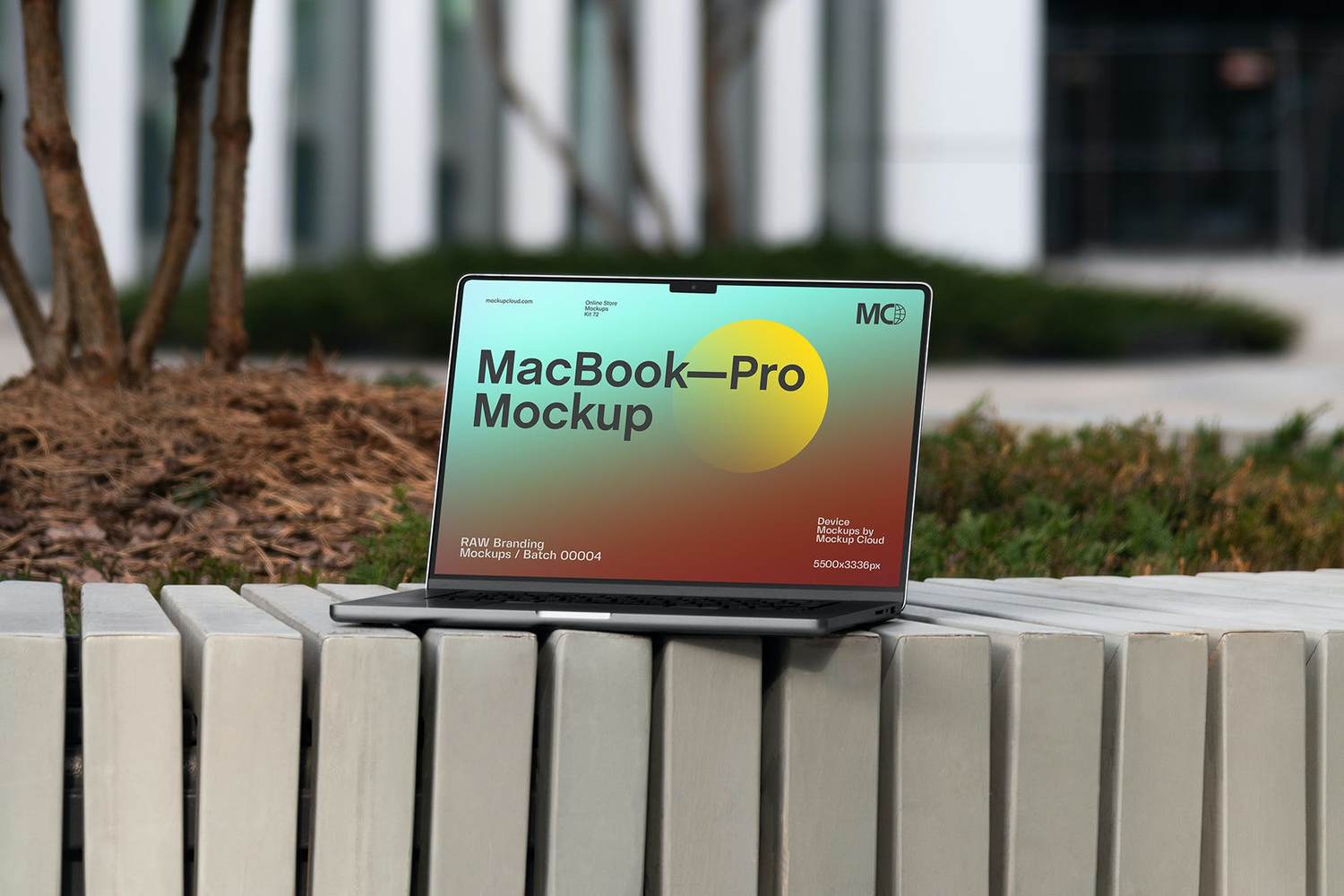 4637 8款真实场景笔记本电脑屏幕展示UI设计作品集展示PS样机 MacBook Pro Mockups@GOOODME.COM