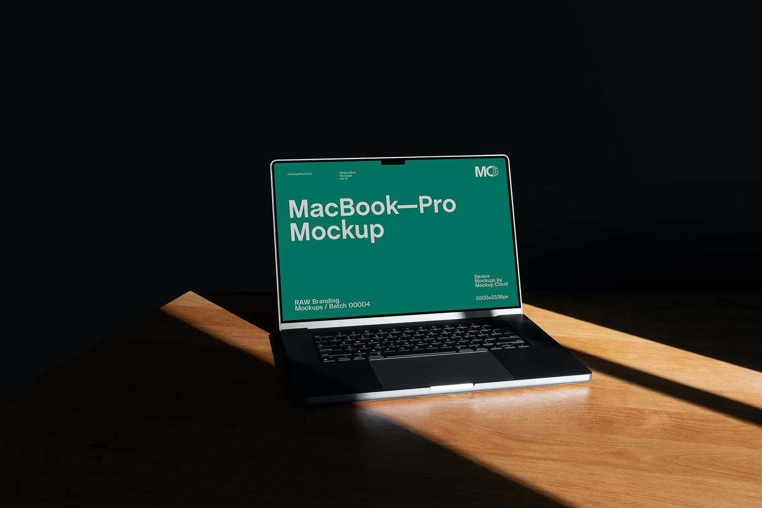4637 8款真实场景笔记本电脑屏幕展示UI设计作品集展示PS样机 MacBook Pro Mockups@GOOODME.COM