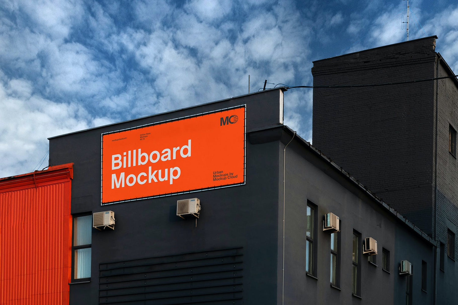 4642 11款户外灯箱广告牌海报广告位车贴品牌设计PS样机 City Branding Billboard Mockups@GOOODME.COM