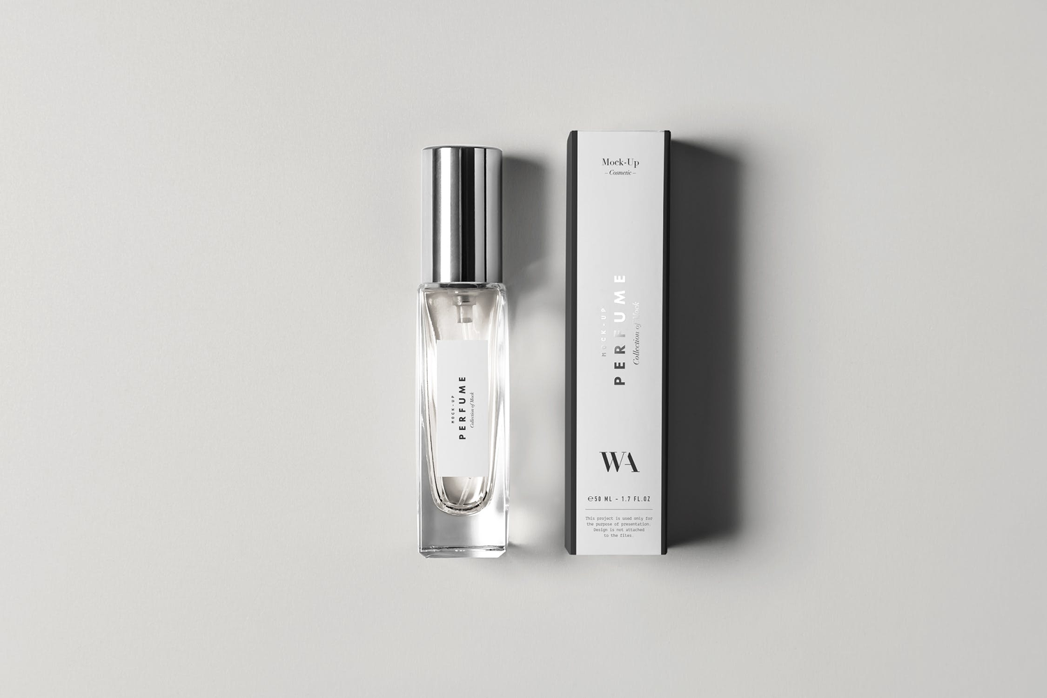 4697 7款男士香水玻璃瓶喷雾瓶包装设计PS样机 Perfume Mockup @GOOODME.COM