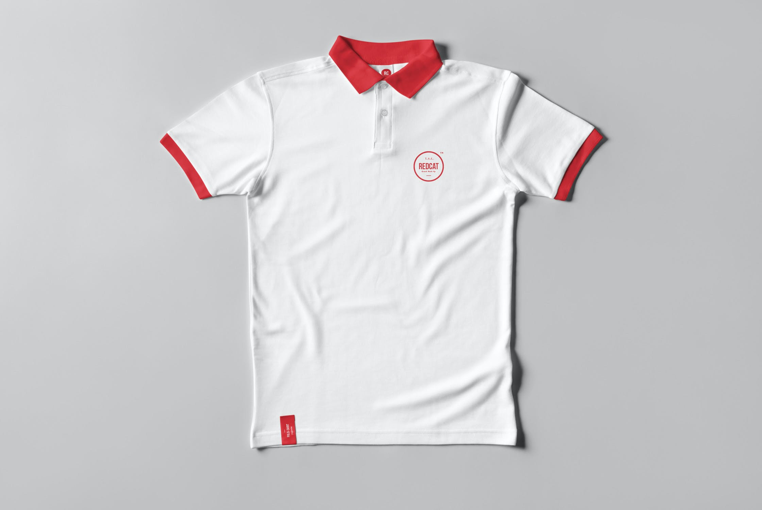 4709 8款文化衫POLO衫设计PS样机 Polo Shirt Mock-up@GOOODME.COM