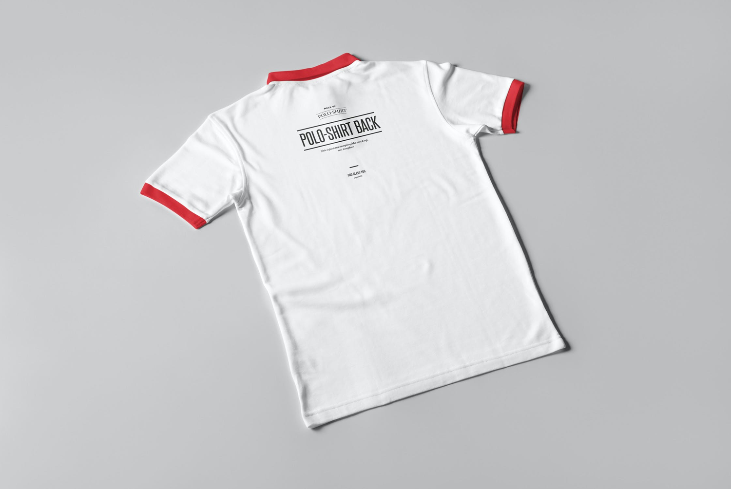 4709 8款文化衫POLO衫设计PS样机 Polo Shirt Mock-up@GOOODME.COM