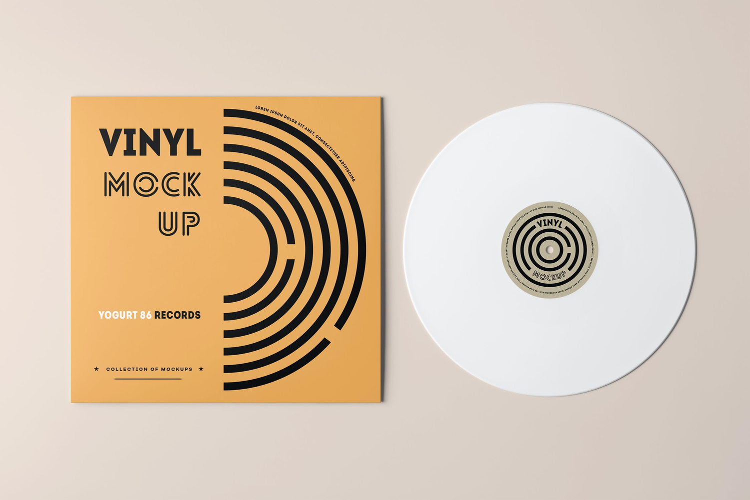 4730 9款CD唱片包装封面设计展示PS样机 Vinyl Mock-up 3@GOOODME.COM