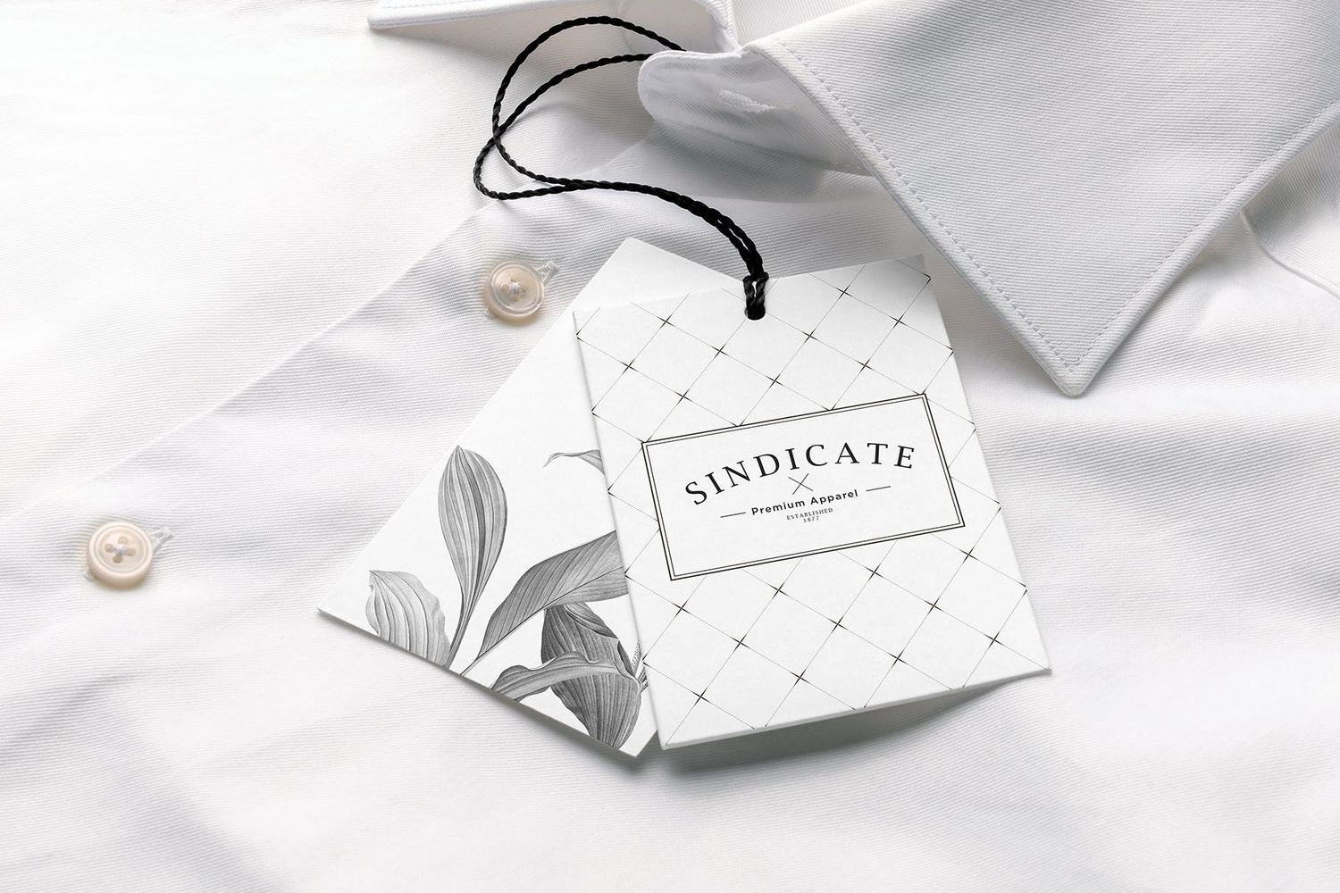 4742 13款服饰服装品牌设计T恤帽子逼真吊牌标签PS样机 Styline – Apparel Labels and Tags Mockups Vol 2@GOOODME.COM