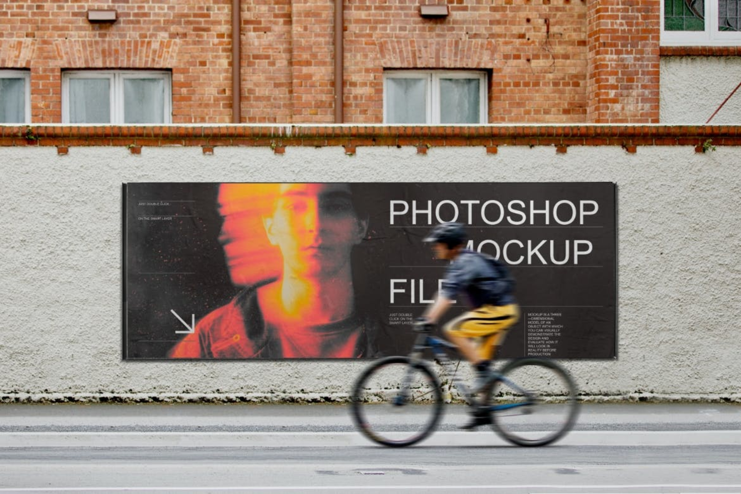 4805 5款做旧户外街头海报设计展示PS样机 Poster and Billboard Mockup Set@GOOODME.COM