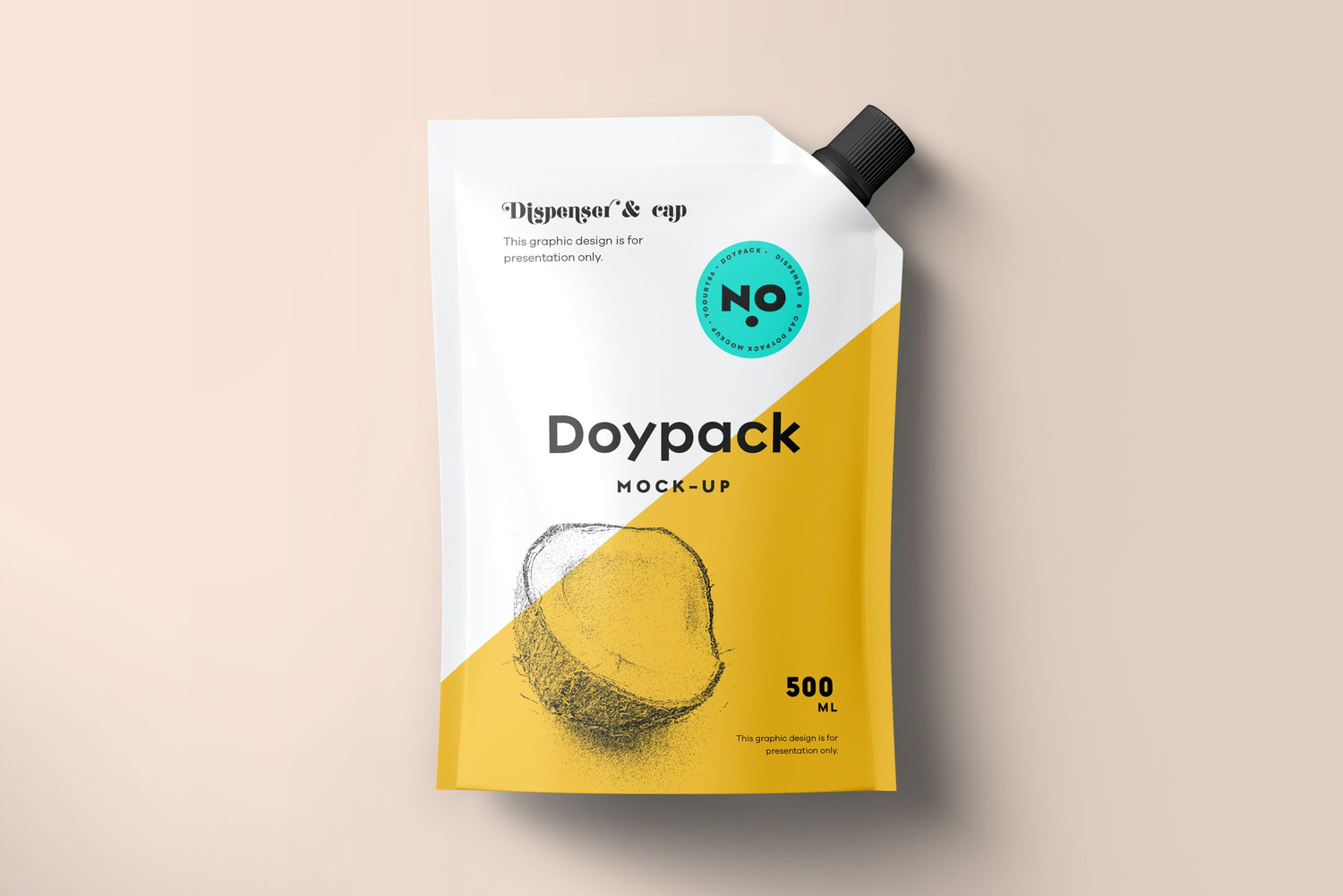 4811 6款铝箔自立袋吸嘴袋产品包装设计贴图ps样机素材展示效果模板 Doypack Mock-up 5@GOOODME.COM