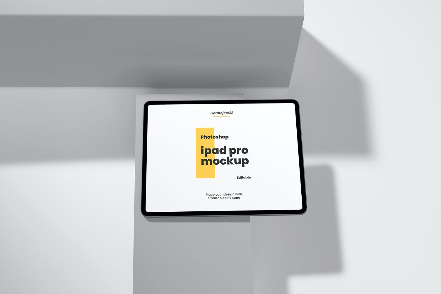 4951 5款平板电脑UI设计展示PS样机 Ipad Pro – Device Mockup@GOOODME.COM