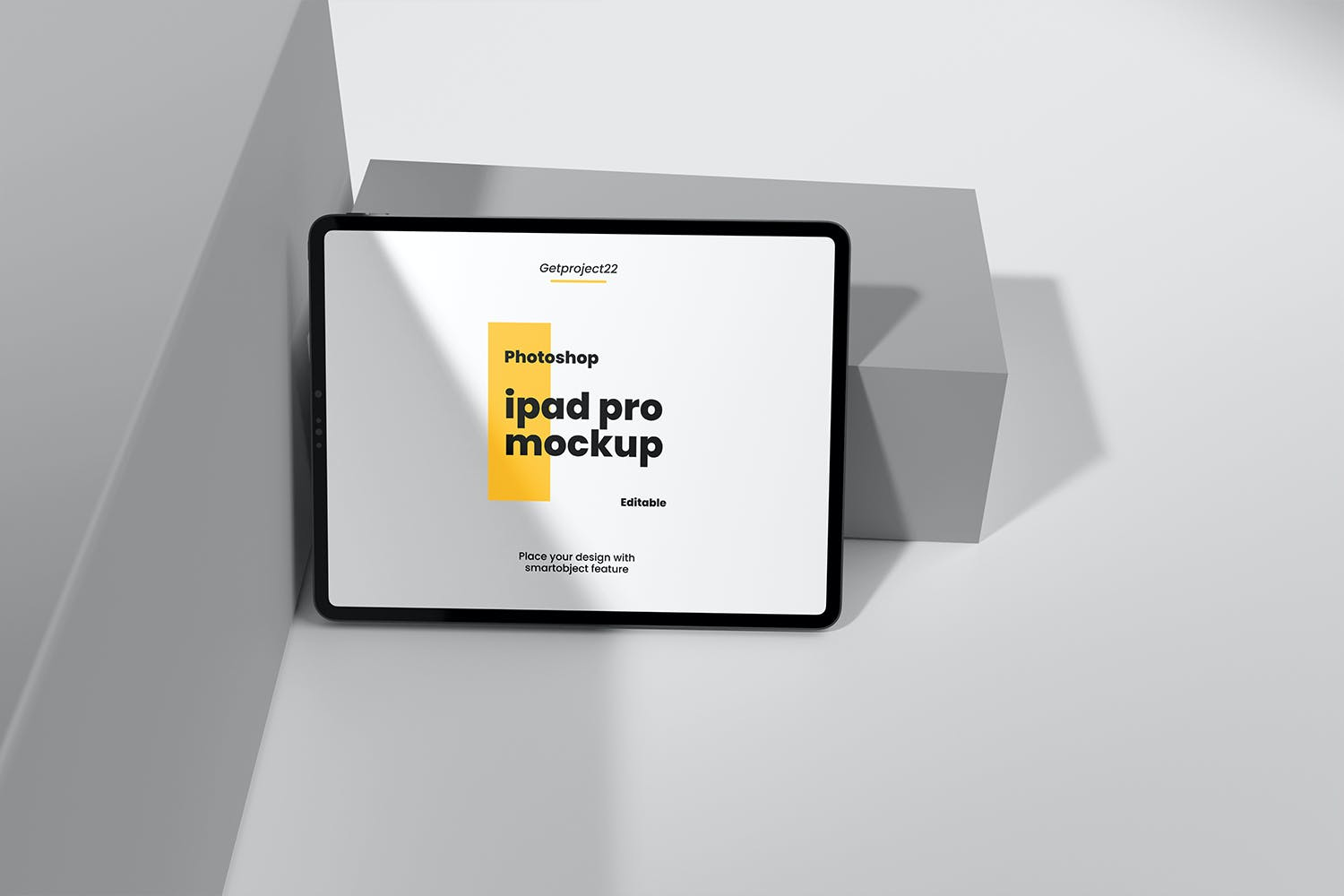 4951 5款平板电脑UI设计展示PS样机 Ipad Pro – Device Mockup@GOOODME.COM