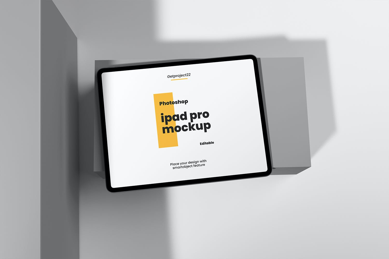 4951 5款平板电脑UI设计展示PS样机 Ipad Pro – Device Mockup@GOOODME.COM