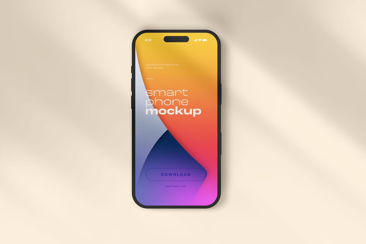 4965 3款多角度苹果14手机UI设计屏幕展示APP设计PS样机 iPhone 14 Pro Mockup 2@GOOODME.COM