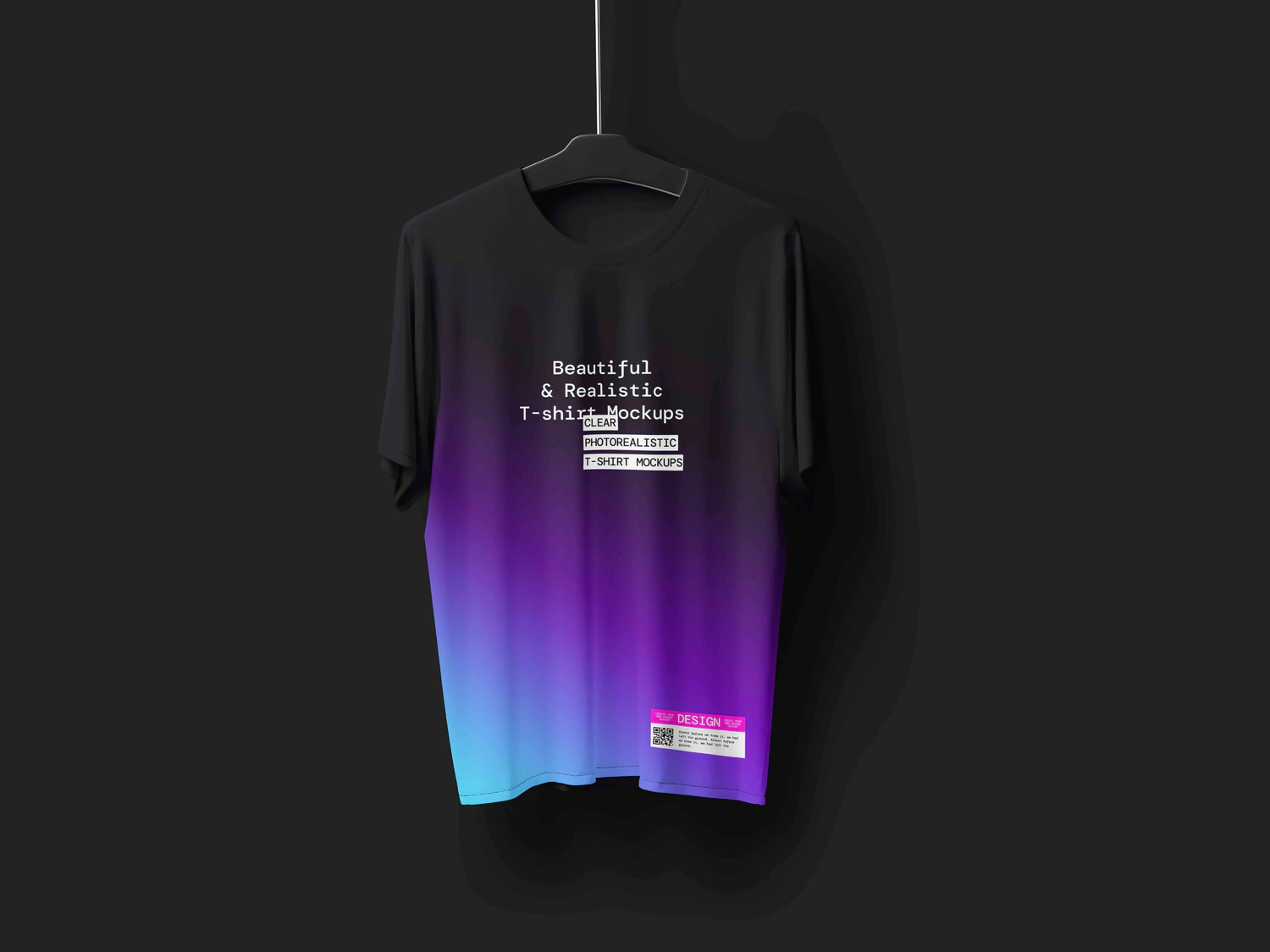 5035 32款3D立体短袖T恤polo衫背心服装设计贴图ps样机素材展示效果图 T-Shirt Mockups@GOOODME.COM
